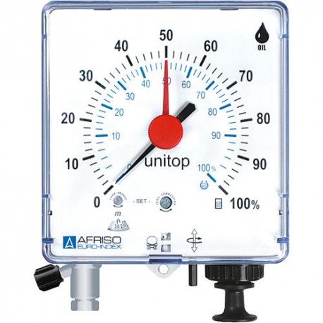 Pompe fioul pneumatique UNITOP mesure a distance jusqu'a 50 m avec