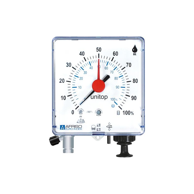 Pompe fioul pneumatique UNITOP mesure a distance jusqu'a 50 m avec