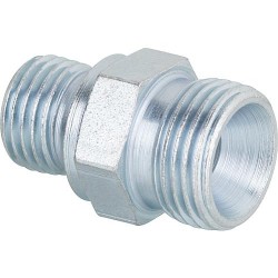 Nipple à double vissage 1/4"M - 3/8 M