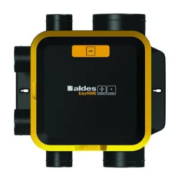 Kit VMC simple flux EasyHOME Auto COMPACT + 3 grilles de ventilation BIP 11026035