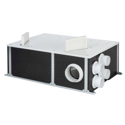 S&P - Caisson VMC double-flux rendement 92%, spécial rénovation jusqu'à 4 sanitaires - 604040