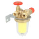 Filtre fioul avec système de retour Oilpur 3/8" pour système monotube