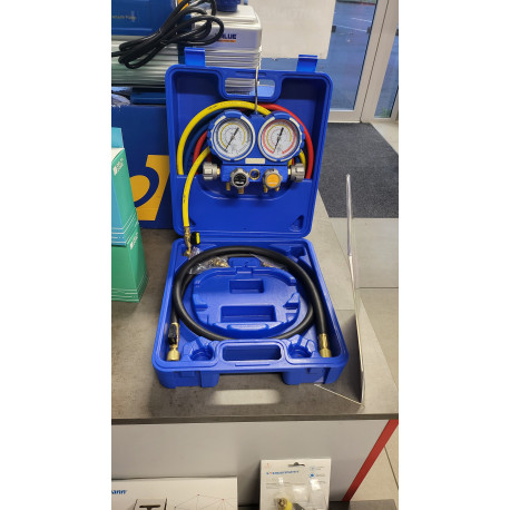 Teddington - Coffret manomètres 4 voies - R410A R407C R32 R134a VALUE - TF-VMG4-R410AA