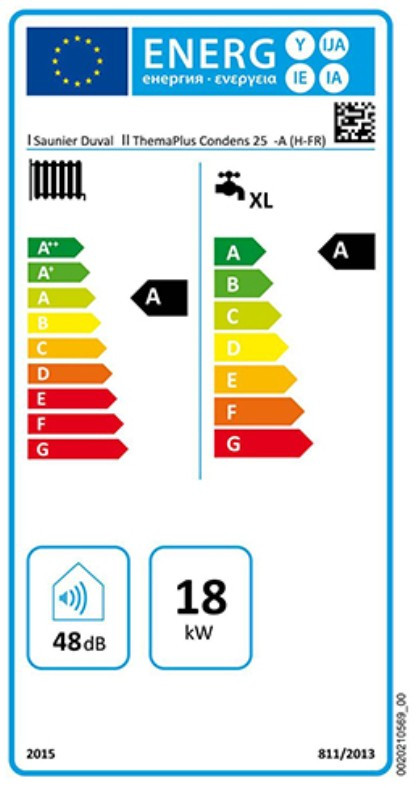 Chaudière gaz à condensation ThemaPlus Condens 25kW